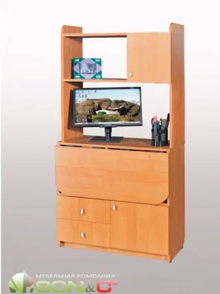 Письменный стол УП-1 венге/дуб молочный_1