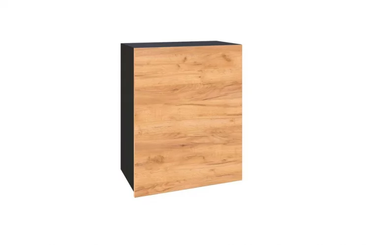 Шкаф кухонный 600 Шервуд ЛД 281.350.000.026 Черный Дуб золотой_0