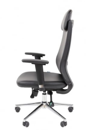 Офисное кресло CHAIRMAN 500 LUX экокожа Черный_3