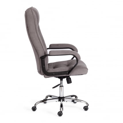 Кресло СН9944 (22) хром флок , серый, 29_1