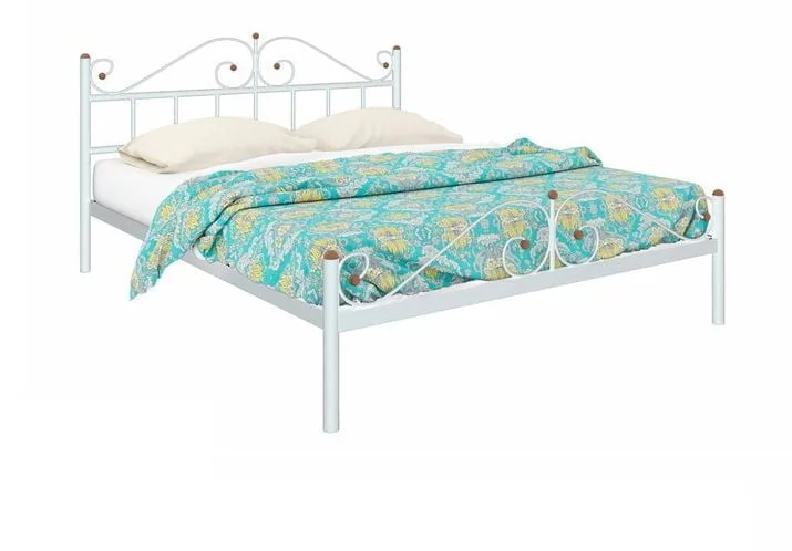 Кровать Диана Plus 1200х2000 Белая_0