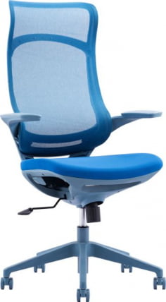 Кресло руководителя Everprof Spirit Сетка Синий_0
