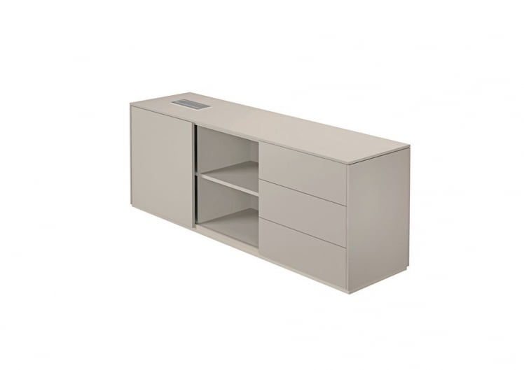 Тумба опорная 1700 правая Atlas NZ-0231.GS.GS.R Серый камень_0