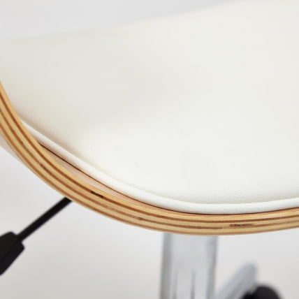 Кресло ВИМТА натуральный, кож/зам белый / VIMTA_9