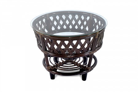 Стол круглый Черчилль/Рузвельт/Кобана Cherchille1 миндаль матовый_0