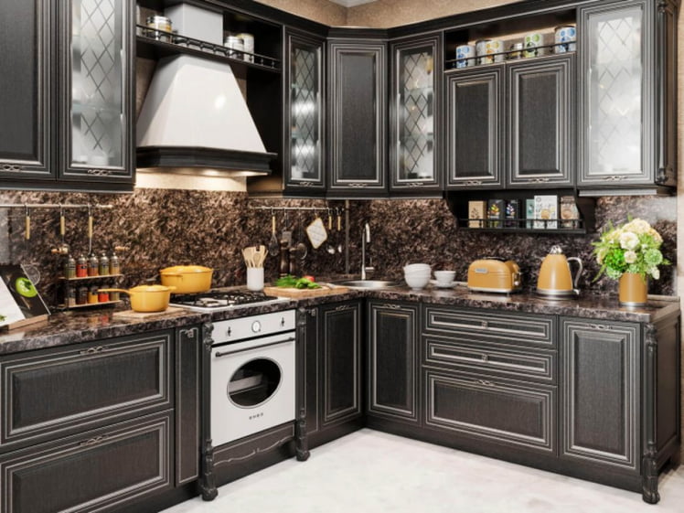 Фасад дверь 600 Италия ЛД 275.050.000 Дуб темный_1