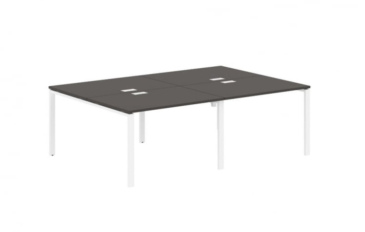 Бенч-система 4-местная EDIS EUWST 2316 Мокко Белый_0