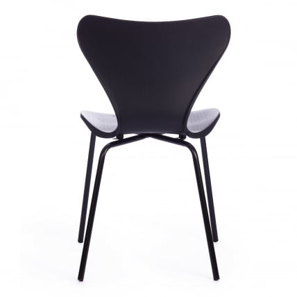 Стул Jacobsen (mod DC 102) пластик/металл, 50 х 46 х 82 см , черный 3010/черный_3