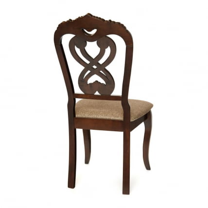 Стул Андромеда/ Andromeda дерево гевея, 47х55,5х107 см, Cappuchino, ткань коричневая S 168-7_3