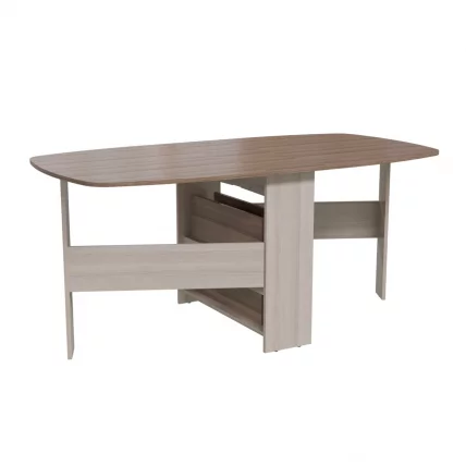 Стол-книжка 1-66 Ясень Шимо темный Ясень Шимо светлый_1