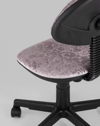 Кресло компьютерное детское УМКА Cat and Dogs Розовый_6