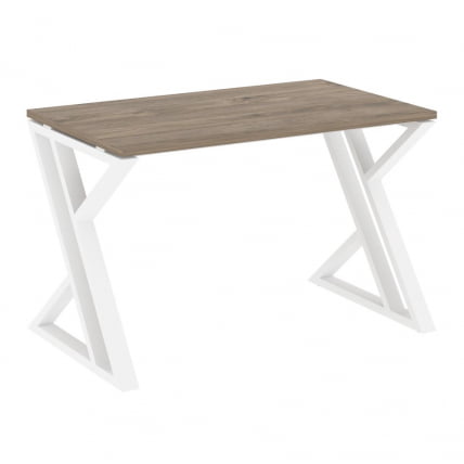 Стол рабочий LOFT VR.L-SRZ-2.7 Металл белый Тиквуд темный_0