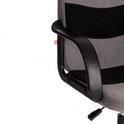 Кресло BAGGI PA флок , серый/черный, 29/35_8