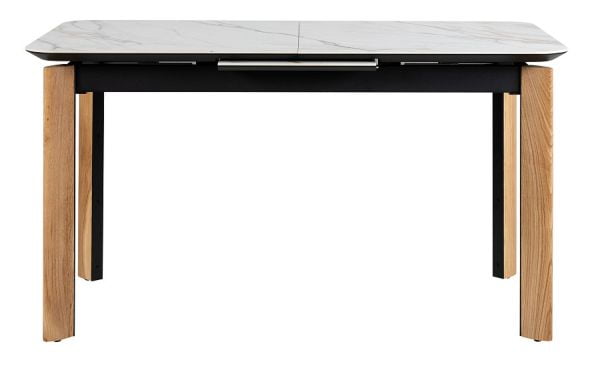 Стол раздвижной Combi Ceramic 140-180 Automatic Natur/Light marble_2