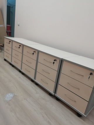 Тумба подкатная IMAGO ТМ-3.А Клен Металлик_10