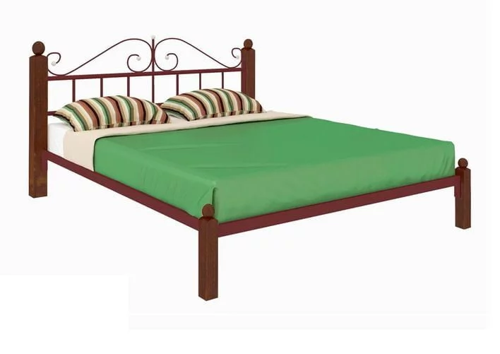 Кровать Диана Lux 1400х2000 Медная_0