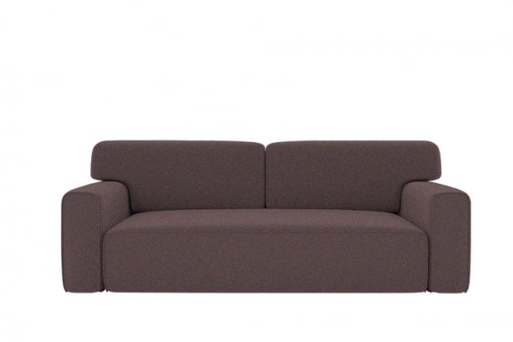 Диван прямой Сандвик (Berhouse) Цвет фасада: Кофе рогожка; Тип: Прямой; Материал фасада: Микророгожка_0