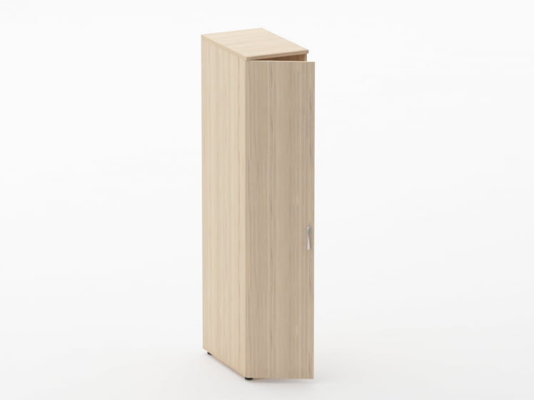 Шкаф для одежды узкий Glassy 6.19.30Л Орех_1