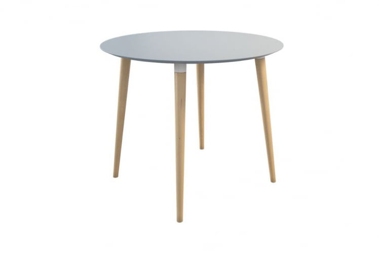 Стол обеденный Сканди 2 Небесный-светлый лак_0