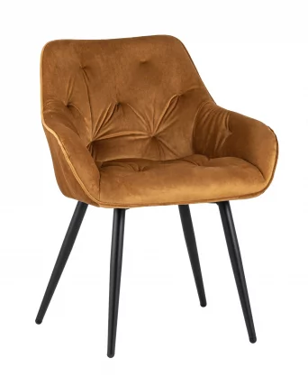 Стул Алекса велюр Терракот_0