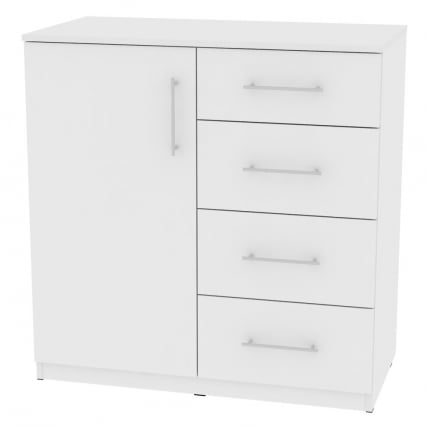 Комод Калисто(К17)923х902х468ручкарейлинг160мм(Белый) / Калисто(K17)923х902х468ручкарейлинг160мм(Белый)_0