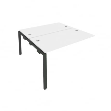 Проходной наборный элемент рабочей станции Metal System Б.ПРС-СП-2.3 Белый/Антрацит_0