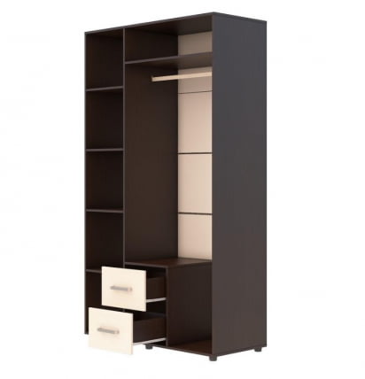 Шкаф-купе ШК-019 Ясень шимо светлый_1