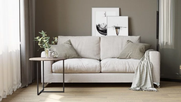 Стол журнальный Альбано Белый мрамор_4