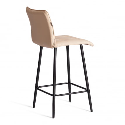 Полубарный стул Bari/Бари экокожа , бежевый, 42х55х99 см_2