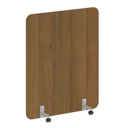 Перегородка на металлических опорах, на роликах R-line DP.R-120-150 Орех Гварнери_0