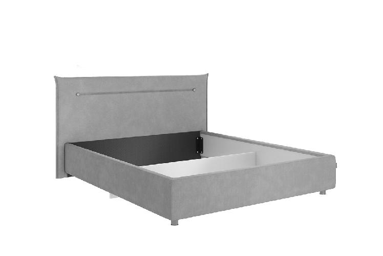 Кровать 1.6 Альба с подъем. механизмом ZP.KM1.6-15 медовый (велюр)_6