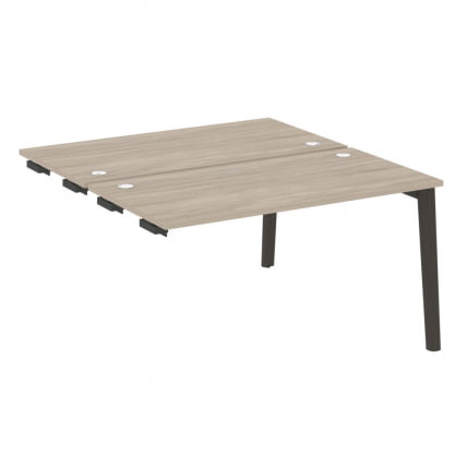 Стол-приставка двойной к опорным элементам ONIX WOOD OW.D.SPR-3.7 Дуб Аттик/Темный_0