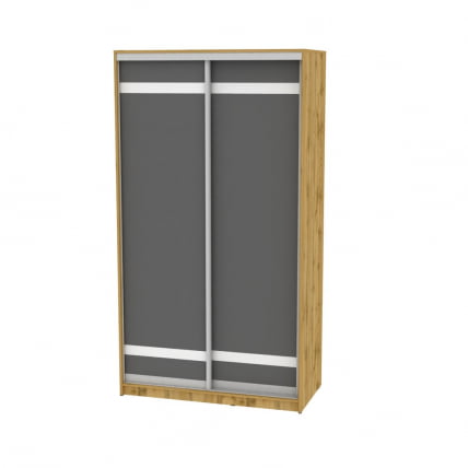 Шкаф-купе Б-230х120х60-3(ДВ-Графит-Д9Д9) / B-230х120х60-3(ДВ-Графит-D9D9)_0