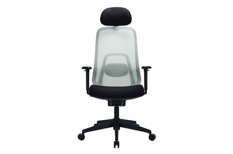 Кресло руководителя АРИЕС СЕРО-ЗЕЛ/ЧЕРНЫЙ / ARIES_1