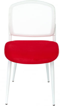 Стулья для кухни Бюрократ KF-8W Красный 2 шт._2