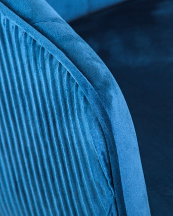 Стул барный DOBRIN DARCY BLACK (синий велюр (1922-20))_6