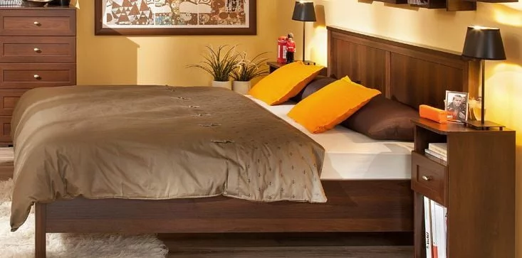 Кровать (1400) Sherlock 43 Орех шоколадный (спальня)_3