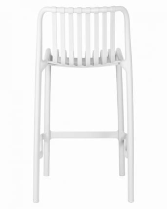 Стул полубарный ДОБРИН CХЛОЕ (белый) 4 шт / DOBRIN CHLOE_3