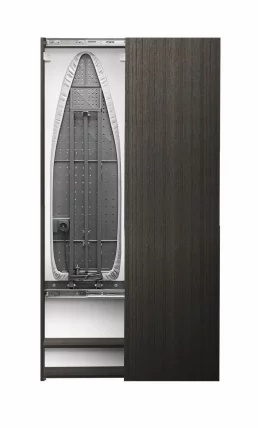 Шкаф со встроенной гладильной доской Iron Box Eco (правый, купе) Венге_0