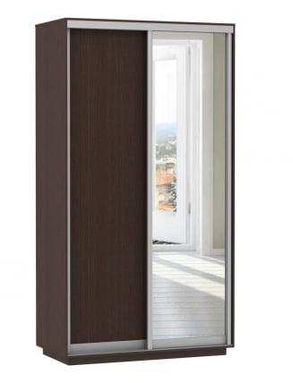 Шкаф-купе двухдверный Экспресс Хит Медиум Венге_0