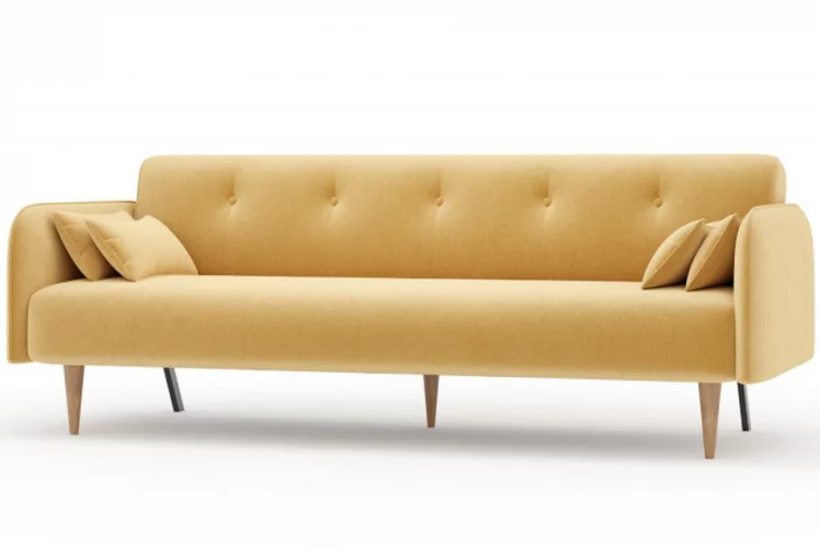 Диван трёхместный Бьерн ЛД 307.010.000 Горчичный_1