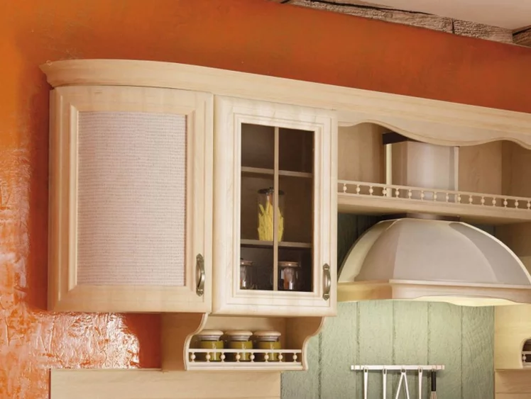 Кухонный гарнитур угловой Кантри №03 Сономе эйч светлая_3