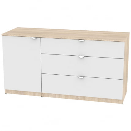 Комод Калисто(K48)699х1352х468ручкаторцеваяTR-2(ДСС-Белый)_0