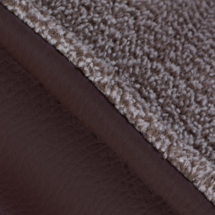 Кресло Murano/Мурано опора 360, велюр/букле (HYP)/Экокожа, бежевый/коричневый_11