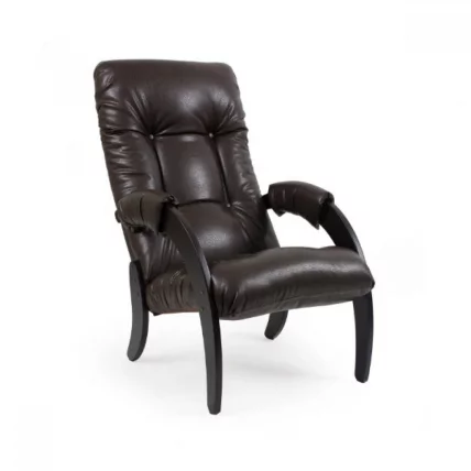 Кресло Модель 61 венге / Антик крокодил_0