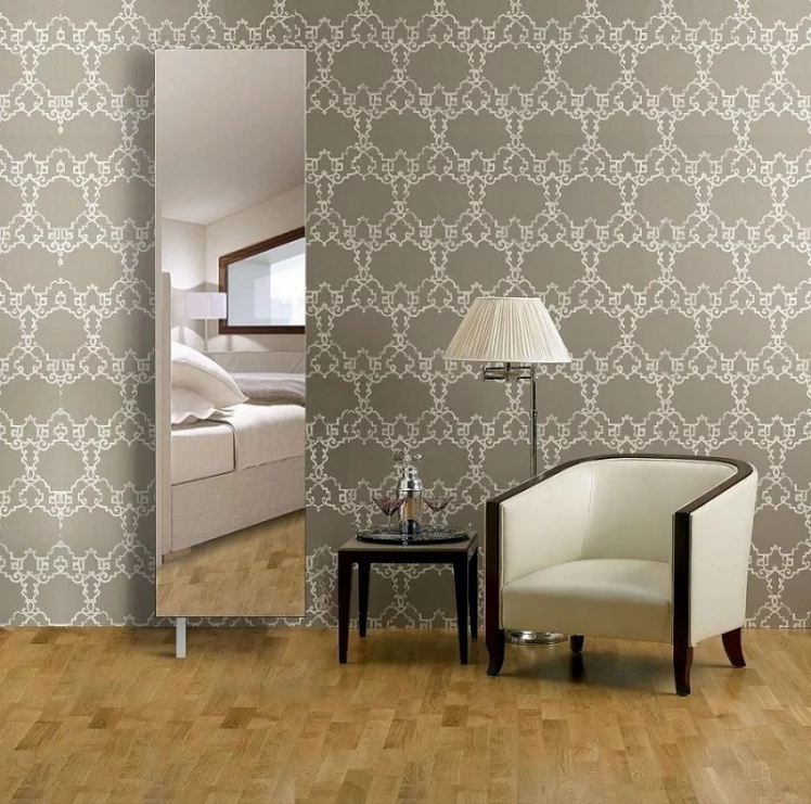 Поворотный шкаф Драйв Шелф (левый) Беленый дуб_2