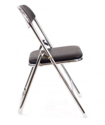 Стул Everprof Joker Chrome Экокожа Черный_1