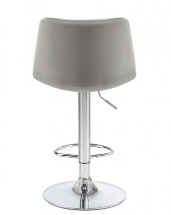 Стул барный DOBRIN TAILOR (серый велюр (MJ9-75)) 2 шт_4