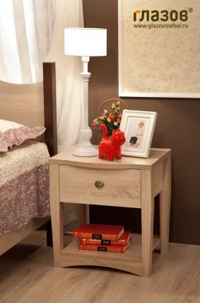 Спальня композиция 2 ADELE Дуб Сонома/Орех шоколадный (спальня)_1