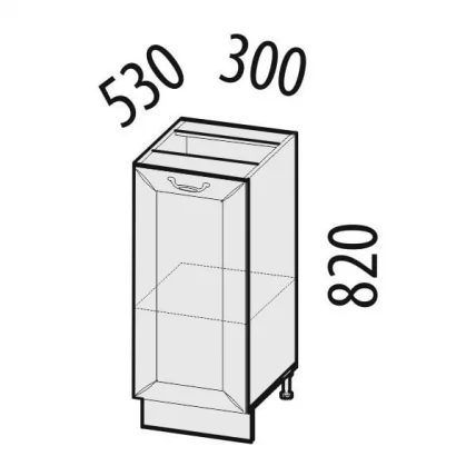 Стол кухонный (лев/прав) Оливия 72.55_1
